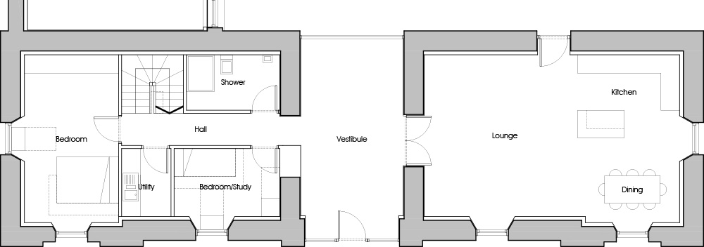 Gartur Stable Ground Floor Plan