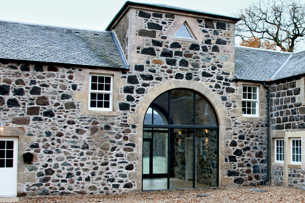 The development at Gartur Estate includes four homes in the mansion, plus five more homes in the surrounding stables, outbuildings and cottages